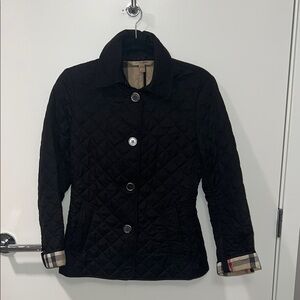 Burberry Black Quilted Puffer Jacket